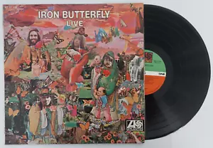 Iron Butterfly - Live ~ AUS 1970 Pressing Vinyl LP Record Atlantic SD 33-318 - Picture 1 of 6