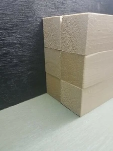1 1/2"×1 1/2" x 14" 6 pcs Basswood Carving Wood Blocks Craft Lumber KILN DRIED - Picture 1 of 4