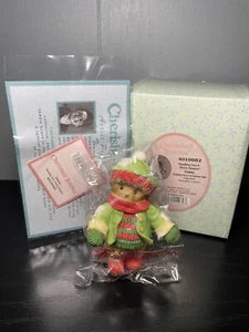 Cherished Teddies "Corey" 4010082 Spelling Out A Merry Season mit Box - Bild 1 von 5