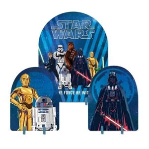 Star Wars Table Decoration Kit 3pcs Kids Boys Space Birthday Party Centrepieces - Picture 1 of 1