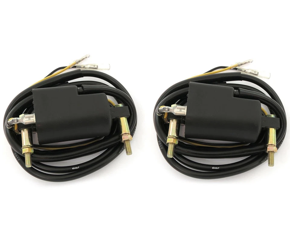 2件装4欧姆双输出线圈川崎KZ650 KZ900 KZ1000铃木GS550 GS750 — 第 1/1 张图片