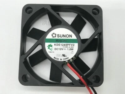 SUNON KDE1245PFV2 12V 1.0W 4510 45mm magnetic levitation silent fan - Image 1 of 3
