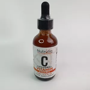 Nutroliq Liposomal Vitamin C 60ml Liquid Drops Vegan Supplement (Sealed/Unboxed) - Picture 1 of 6