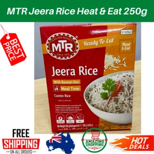 MTR Jeera Rice 250g, Just Heat and Eat Serves 2 Person - Picture 1 of 2