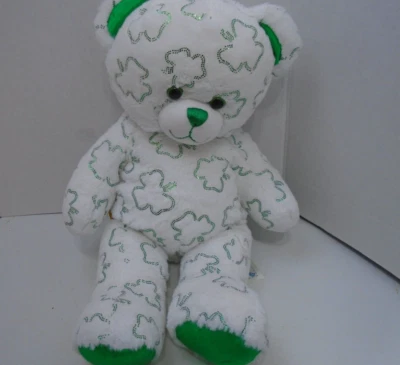 Build a Bear Lucky St Patrick's Day Clover Shamrock 16" Plush - Image 1 of 4
