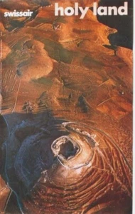 Póster original vintage de Israel Holy Land Swissair 1979 - Imagen 1 de 1