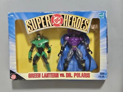 Figuras de acción Hasbro DC Super Heroes Green Lantern vs. Dr. Polaris 1999 como nuevas Foto 1 de 4