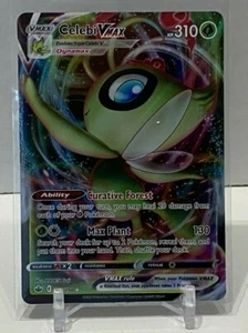 Pokémon - Sword & Shield Chilling Reign - Celebi VMAX 008/198 NM/MINT - Picture 1 of 2