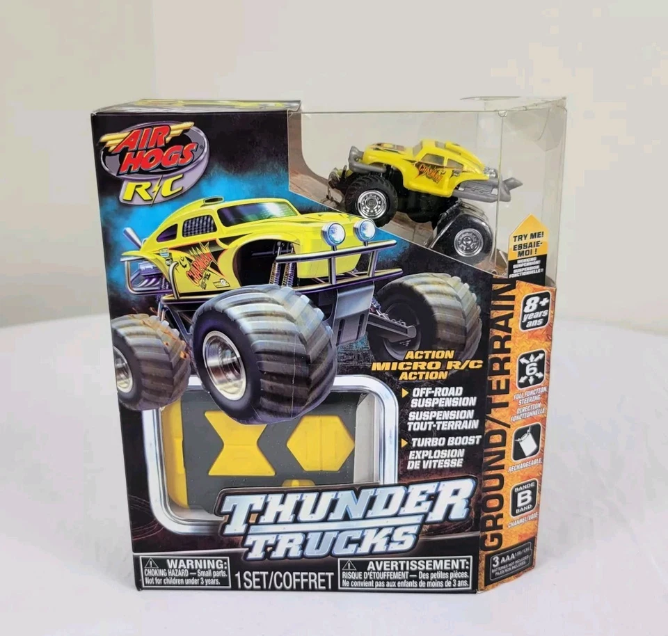 AIR HOGS THUNDER TRUCKS BAJA BEETLE MICRO RC TRUCK Chapman Racing TOMY 2009 - Image 1 of 4