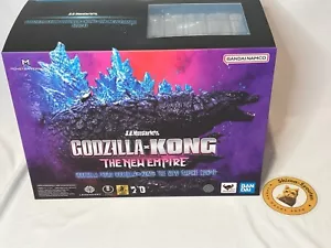 S.H.MonsterArts GODZILLA FROM GODZILLA x KONG THE NEW EMPIRE 2024 Figure - Picture 1 of 9