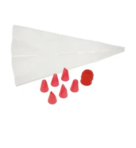 Juego de 8 piezas de decoración de pastelería Fat Daddio's nuevo en paquete gran kit de inicio - Imagen 1 de 3