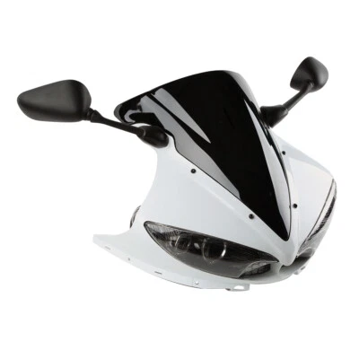 Combo de farol capô carenagem superior compatível com Yamaha YZF-R6 YZFR6 YZF R6 2003-2005 - Imagem 1 de 4