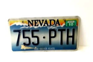 Nevada Metal Car License Plate Expired 2004 - Picture 1 of 1