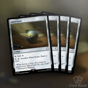 MTG Magic x4 Mind Stone 0235 Universes Beyond: Fallout PIP Playset - Picture 1 of 1