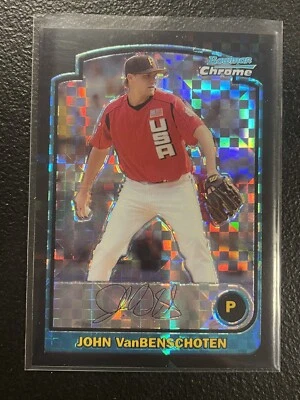 2003 Bowman Draft Baseball #BDP163 John VanBenschoten Chrome Xfractor /130 - Image 1 of 2