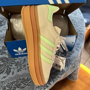 Adidas Big Kids Gazelle Bold J Shoes Style Jq7410 Size 6 Suede - Picture 1 of 7