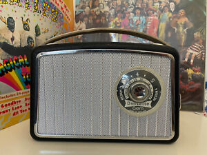 'Dansette Gem' portable transistor radio - 1960 vintage