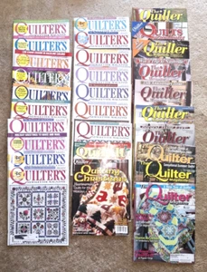 Posten 30 Quilter's Newsletter Magazine & The Quilter Magazines 2001-2007 - Bild 1 von 10