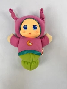 PLAYSKOOL Lullaby Gloworm Glow Worm 2009 Musical Light Up Plush Hasbro *TESTED - Picture 1 of 4