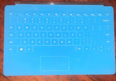 CUBIERTA TÁCTIL TECLADO AZUL HIELO FIRMA MICROSOFT SURFACE PRO ENVÍO GRATUITO  Foto 1 de 2