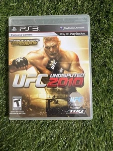 PlayStation 3 PS3 UFC Undisputed 2010 Complete CIB Tested - Picture 1 of 4