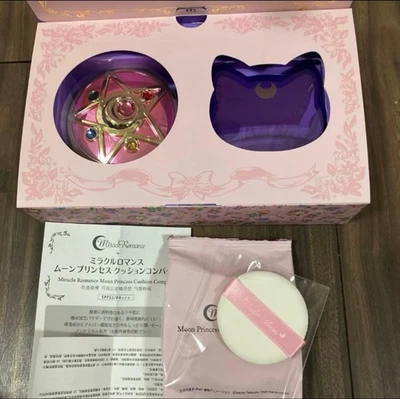 Sailor Moon Miracle Romance Moon Princess Cushion Foundation Compact New - Image 1 of 4