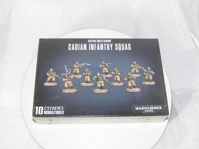 WARHAMMER 40,000 Cadian Infantry Squad Astra Militarum 40k Games Workshop - Image 1 of 2