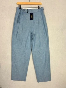 Polo Ralph Lauren, Women's Light Blue Straight Leg Dress Trouser, Size UK 10 - Picture 1 of 7