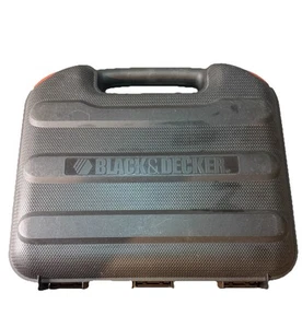 Black & Decker Hard Black Empty Cordless Drill CASE ONLY 498792-00 #4 - Picture 1 of 18