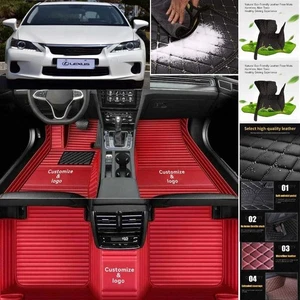 For Lexus CT 200h Car Floor Mats Luxury Waterproof Liners Carpets Cargo Custom - Foto 1 di 26