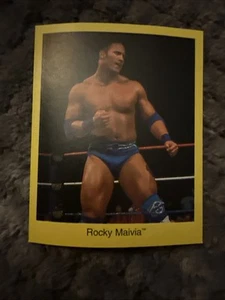 1997 Rocky Maivia Cardinal WWF Trivia Game The Rock Mint Rookie Card - Picture 1 of 12