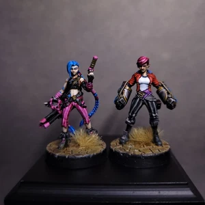Jinx & Vi - Painted TTRPG Miniatures - Picture 1 of 1