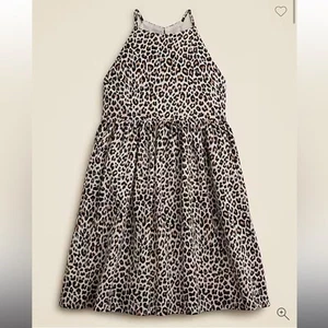 Crewcuts Girls' halter dress in linen-cotton blend 10 - Picture 1 of 5