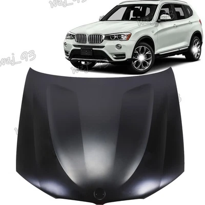 Hood Panel For 2011-2017 BMW X3 2015-2018 X4 Primed BM1230135 41617267337 — 第 1/4 张图片