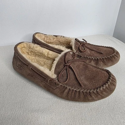 UGG Dakota Women's Suede Moccasin Slippers Size 9 - Image 1 of 4