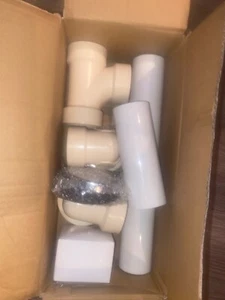 ProFlo PFWO304 PVC Wanne Ablauf Verkleidung/Verschraubung Heben und Drehen Chrom 1-1/2" - Bild 1 von 2