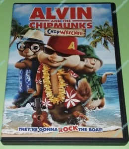 ALVIN and the CHIPMUNKS DVD Chipwrecked Family Kids Comedy Animated Tested - Picture 1 of 1