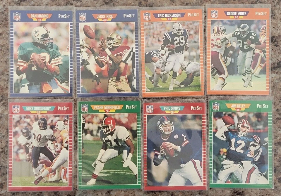 1988 Pro Set Football Test Set Pick A Card - Image 1 of 1