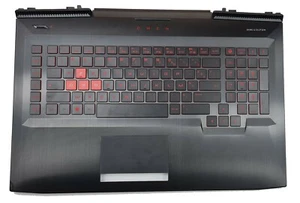 Neu HP OMEN 17-AN 17T-AN SCHWARZ Palmrest Tastatur Keyboard French 931690-051 - Bild 1 von 2