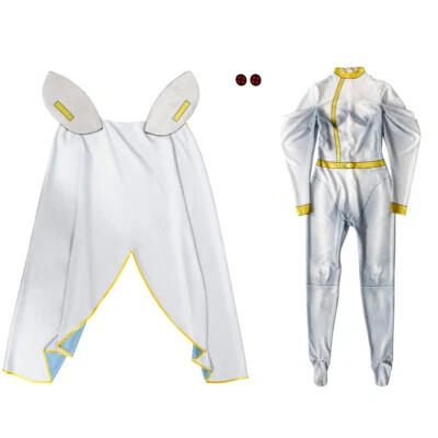 X-Men 97 Tormenta Mono Disfraz Disfraz Superhéroe Body Dama Conjunto Halloween Foto 1 de 4