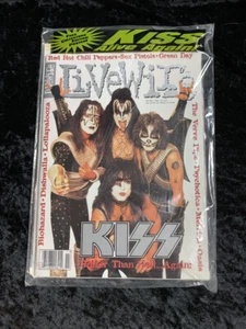 LIVE WIRE MAGAZIN OKTOBER 1996 KISS Neu in versiegelter Verpackung mit POSTER - SELTEN - Bild 1 von 11