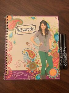 Wizards of Waverly Place Alex Russo Crayola Color Explosion Book & Markers Rare!