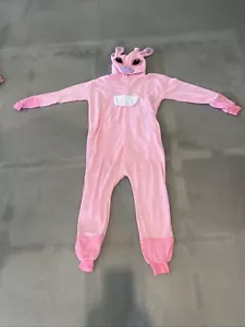 Pigiama Kigurumi punto rosa costume animale Halloween (Jo) piccolo - Foto 1 di 3