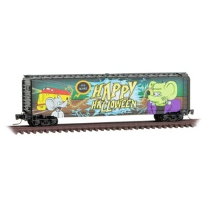 Micro-Trains 50700730 Halloween 2023 Micro Ratón Enchufe Puerta Caja Coche Carga - Imagen 1 de 1