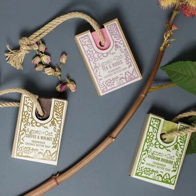 AGNES AND CAT Soap on a Rope | Vegan Friendly Soap | Home spa | Ideal present