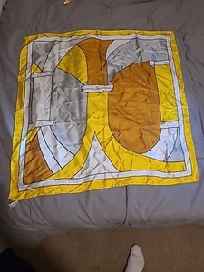 Ben Goodman Scarf Colorful Vintage Southwestern 26x26 Table Topper - Picture 1 of 7