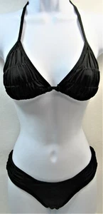 Traje de Baño Majestic Bikini de Natación Talla Pequeña Negro Junior's Nuevo - Imagen 1 de 12