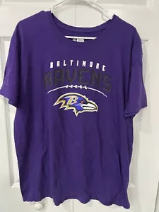 NFL Apparel Baltimore Ravens Hombre Camiseta Púrpura XL Excelente Estado - Imagen 1 de 2