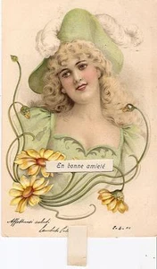 CARTOLINA AUGURALE  /  CARTE POSTALE  SYSTEMES............BELLA !!!!!!!!!! - Foto 1 di 1