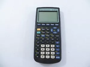 Texas Instruments TI-83 Plus Graphing Calculator Black No Cover AS IS FOR PARTS - Picture 1 of 6